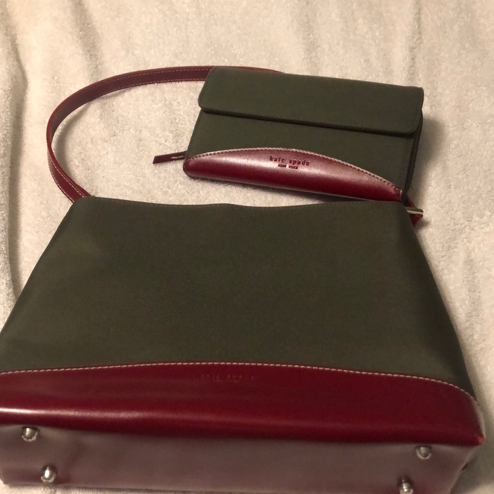 VINTAGE Kate Spade Purse and Matching Wallet